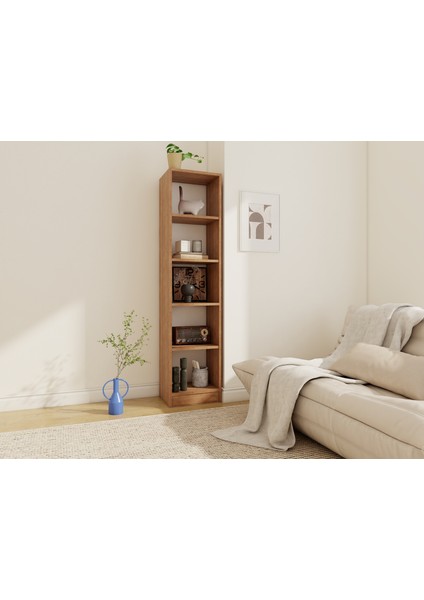 5 Bölmeli Kitaplık Amalfi-Beyaz fiyatları