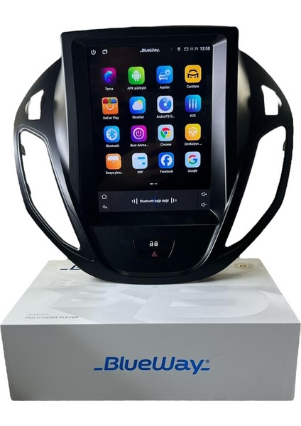 Ford Courier 2013-2023 Blueway 8-128 Tesla Tam Profesyonel Oem Multimedia fiyatları