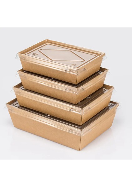 Kraft Karton Kase Tuktuk Pet Kapaklı 500CC - 20 Adet