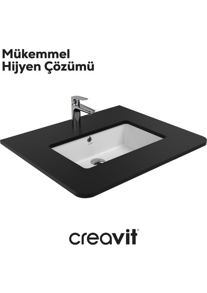 Tezgah Altı Lavabo 30*50CM Beyaz modelleri