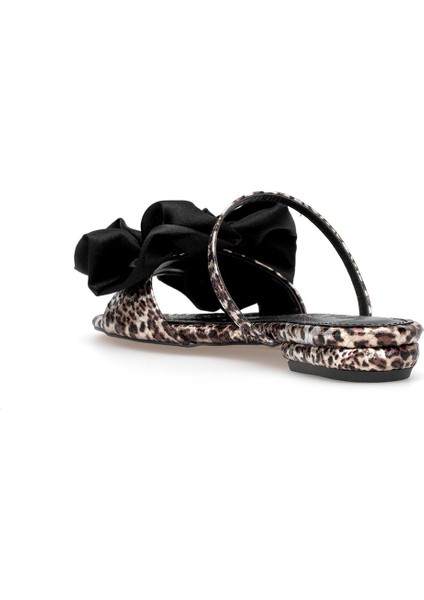 Elit PM230 K202-1 Kadın Düz Terlik Leopar fırsatları