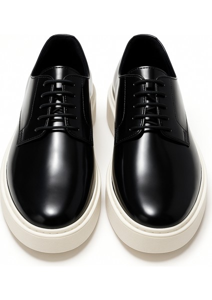 Erkek Siyah Açma Deri Sneaker Ayakkabı fiyatları