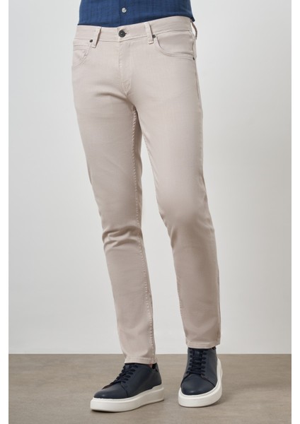 Erkek Taş Pamuk 5 Cep Slim Fit Jean Kot Pantolon modelleri