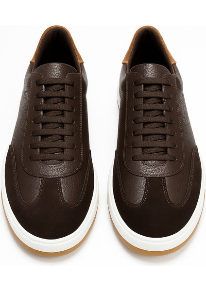 Erkek Kahve Mevsimlik Casual Deri Ayakkabı fiyatları