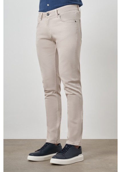 Erkek Taş Pamuk 5 Cep Slim Fit Jean Kot Pantolon fırsatları