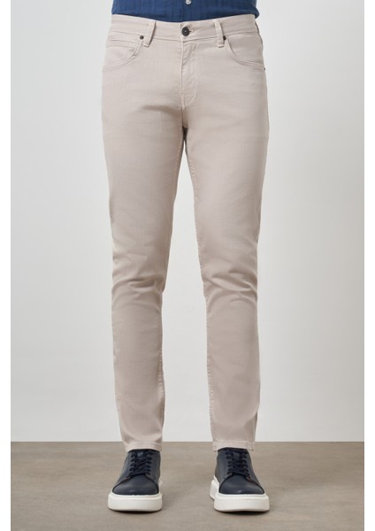 Erkek Taş Pamuk 5 Cep Slim Fit Jean Kot Pantolon