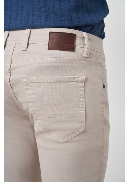 Erkek Taş Pamuk 5 Cep Slim Fit Jean Kot Pantolon indirimleri