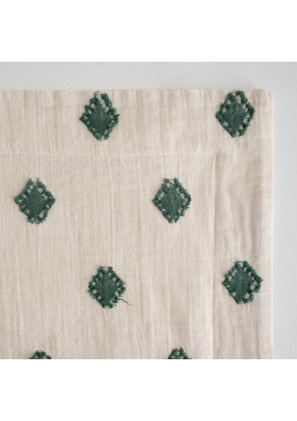 Imre Çift Kişilik Nevresim Takımı %100 Organik Pamuk Müslin Yeşil 200X220 cm fiyatları