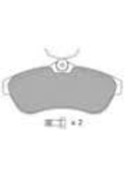 Peugeot Orjınal 4252.37 On Fren Balata C2 C3 1.6