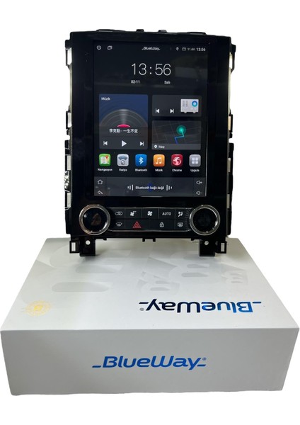 Renault Megane 4 Dijital Blueway 8-128 Tesla Tam Profesyonel Oem Multimedia