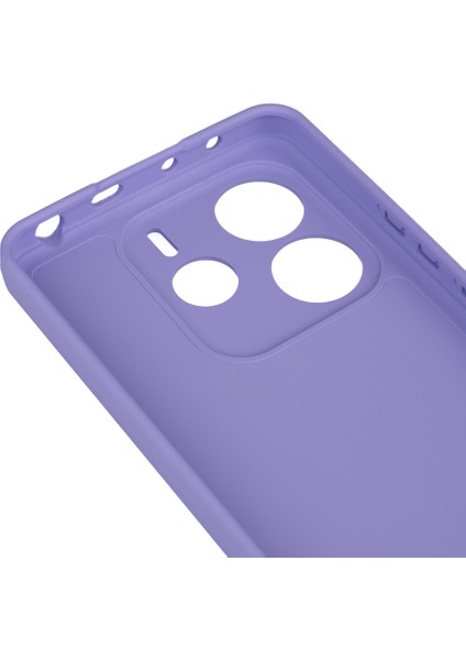 Redmi Note 14 5g Kılıf F10T Biye Silikon - Kırmızı