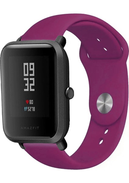 Amazfit Bip ve Bip Lite Akıllı Saat Uyumlu Spor Silikon Kordon