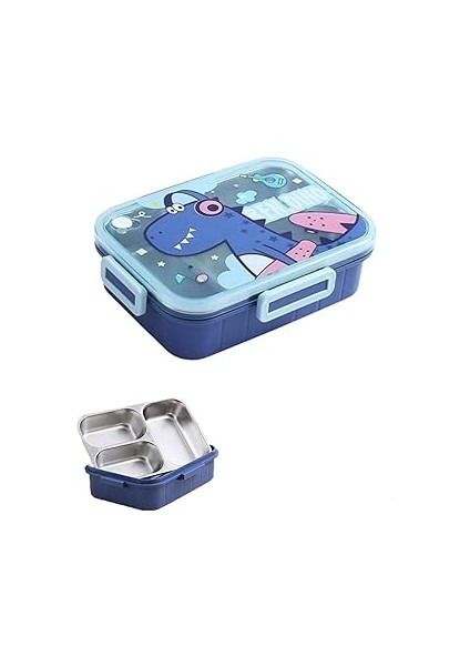 Lunch Box 750 ml (Sızdırmaz,karışmaz Üç Bölmeli) Yeni Nesil Sefer TASI-FFLBOX50555 Lacive