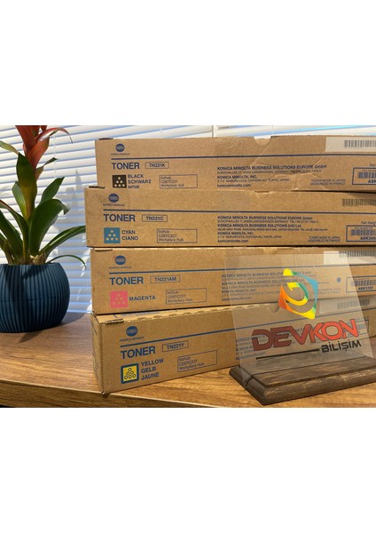 C227 VE 287 TN-221K Siyah ORJİNAL TONER Develop +ineo227 ve +ineo287 MODELLERİ İLE UYUMLUDUR DEVKON BİLİŞİM indirimleri