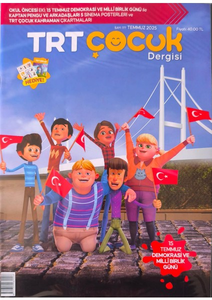 Trt Çocuk Dergi Temmuz 2025