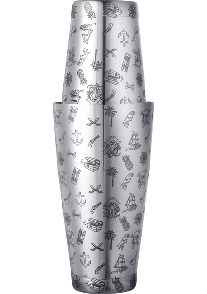 Profesyonel Tattoo Boston Shaker 500-750Ml