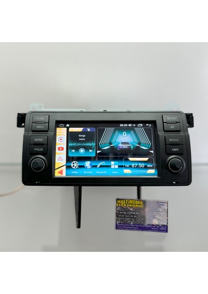 Bmw E46 Navigasyon Multimedya Oem Android Fimex 9907