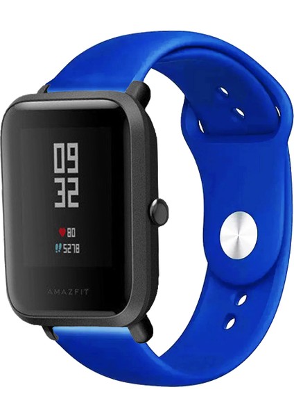 Amazfit Bip ve Bip Lite Akıllı Saat Uyumlu Spor Silikon Kordon