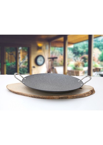 Saç Kavurma Tavası (Tel Saplı) | 30 cm