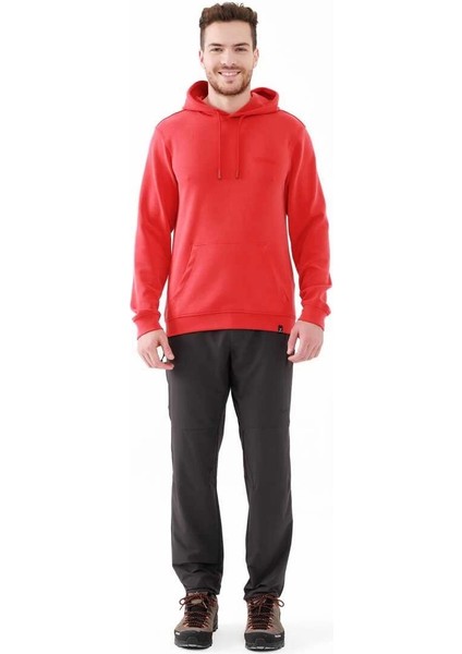 Oliver Erkek Kapüşonlu Sıfır Yaka Sweatshirt Kırmızı fırsatları