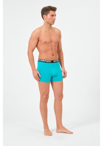 Erkekler İçin %95 Pamuk %5 Elastan Likralı Çok Renkli Boxer – 6’lı Özel Kutu fiyatları