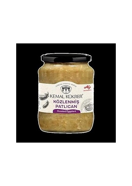 Kemal Kükrer Közlenmiş Patlıcan Cam Kavanoz 720 cc
