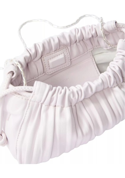Plısse Mını Drawstrıng Bag Kadın Mor Çanta LV04F3077G-VUW