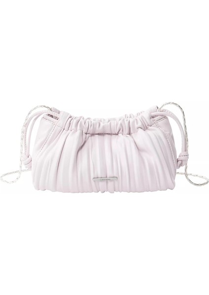 Plısse Mını Drawstrıng Bag Kadın Mor Çanta LV04F3077G-VUW