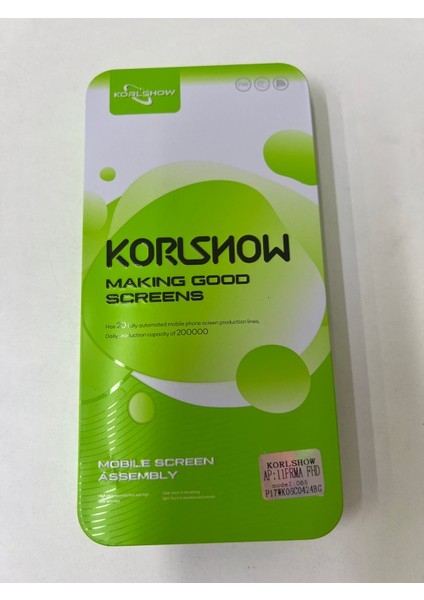 Korlshow Iphone 11 Pro Max LCD Ekran fırsatları