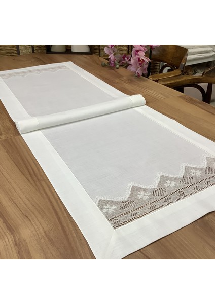Iğne Oya Lı Runner - 50*150 cm fırsatları