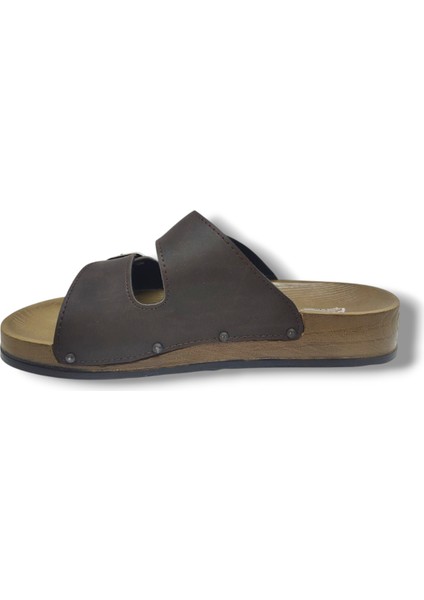 606-25 Anatomik Çift Bant Suya Dayanıklı Erkek Terlik modelleri