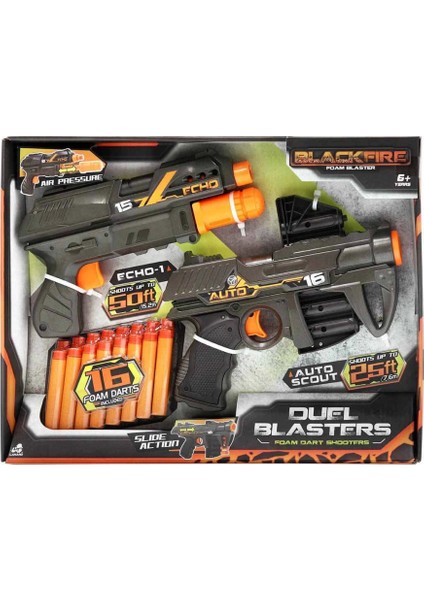Sünger Mermi Atan Dart Tabanca Seti