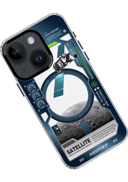 iPhone 15 Aerospace Magsafe Kapak - Satellite