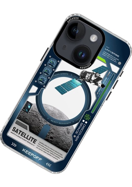 iPhone 15 Aerospace Magsafe Kapak - Satellite