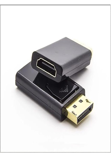 Displayport'tan HDMI Adaptörüne Mini Dönüştürücü Çevirici Video Ses Pc Dizüstü Projektör Için fırsatları