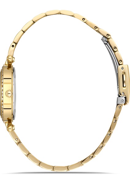 FL21593AWT-B Quartz Çelik Altın Rengi 30 mm Kadın Kol Saati fiyatları