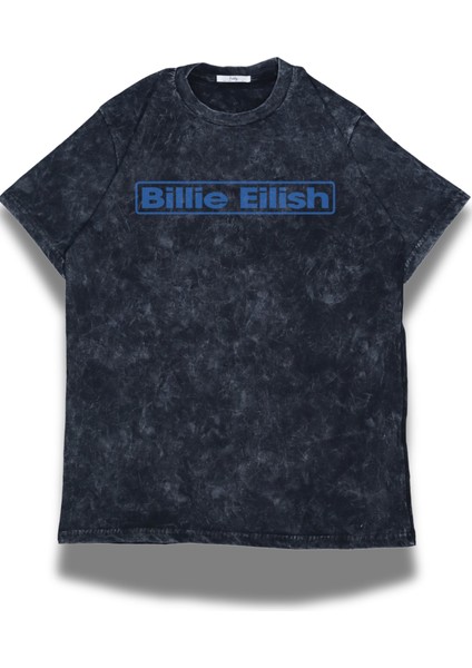 Oversize Billie Eilish Tour Sırt Baskılı Yıkamalı T-Shirt, Unisex Billie Eilish Albüm Temalı Tişört fiyatları