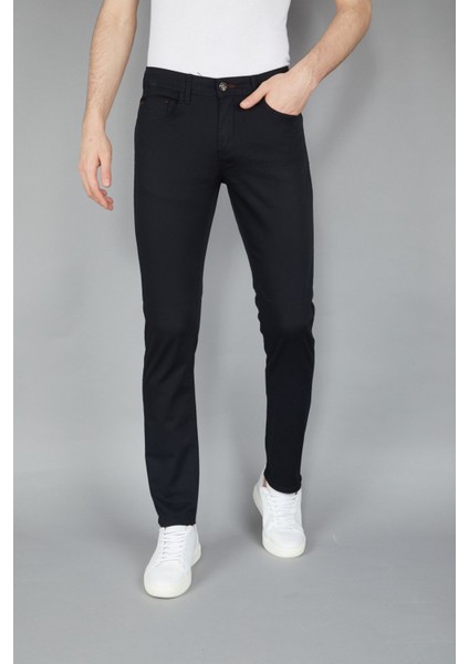 Brg Erkek Siyah Regular Fit Kot Pantolon