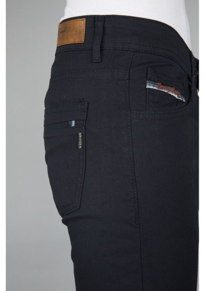 Brg Erkek Siyah Regular Fit Kot Pantolon