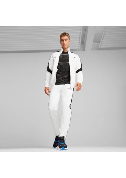 Erkek Beyaz Puma Bmw Mms Mt7+ Track Jacket Beyaz Erkek Fermuarlı Ceket fiyatları