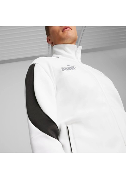 Erkek Beyaz Puma Bmw Mms Mt7+ Track Jacket Beyaz Erkek Fermuarlı Ceket fırsatları