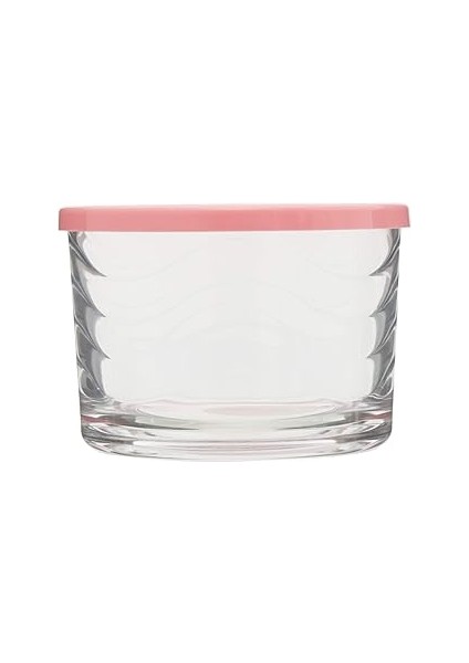 GLASS4YOU Picnic Saklama Kabı, Pembe