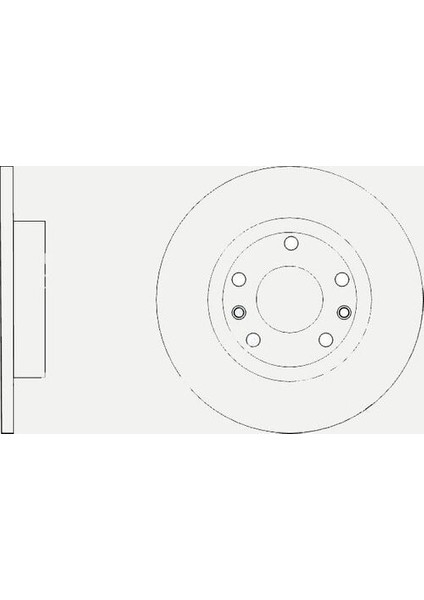 Peugeot Orjınal 1609582880 Arka Fren Aynası Astra L 2021 -Combo E-Grandland-C4-Berlıngo 18 308 14 -3008-PARTNER 18 268X71X35
