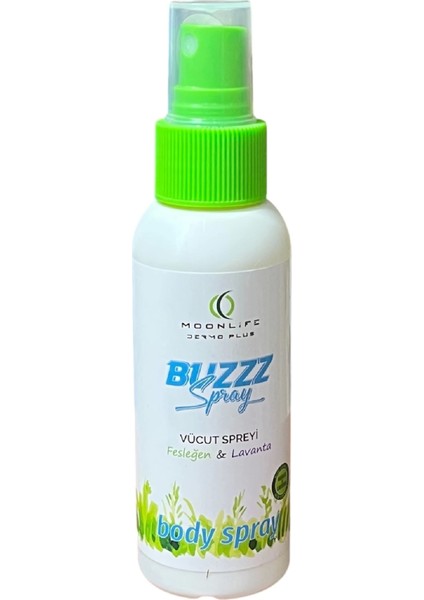 Doğal Sivrisinek ve Kene Kovucu Vücut Spreyi Buzzz 100 Ml, 1 Adet DVD Lokman Aktar