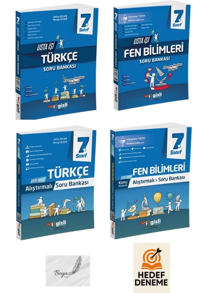 Gizli 7.sınıf Usta Işi Türkçe Fen Bilimleri Alıştırmalı Türkçe Fen Bilimleri Soru Bankası Zihin Deneme