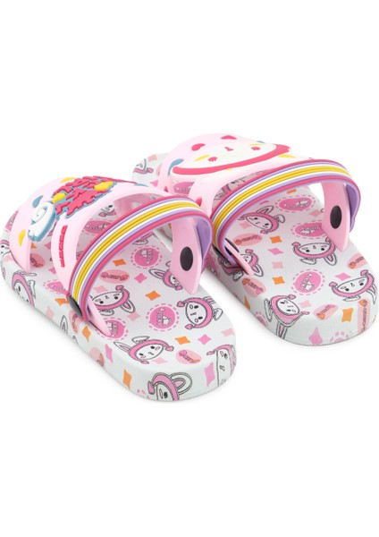 Yazlık Kız Çocuk Islak Zemine Uygun Lucky Girl Günlük Havuz Plaj Terlik-Sandalet fırsatları