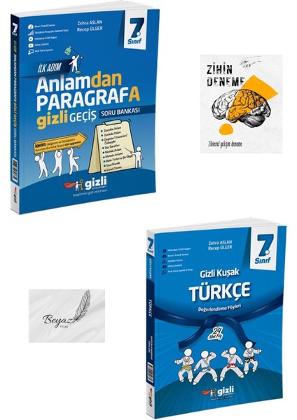 Gizli 7.sınıf Anlamdan Paragrafa Gizli Geçiş Gizli Kuşak Türkçe Değerlendirme Föyleri Zihin Deneme
