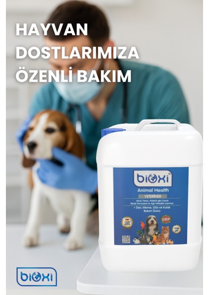 Deri, Meme, Göz ve Kulak Bakım Solüsyonu, Hayvanlar İçin Yara Bakım ve Temizleme Solüsyonu 5 Lt fırsatları
