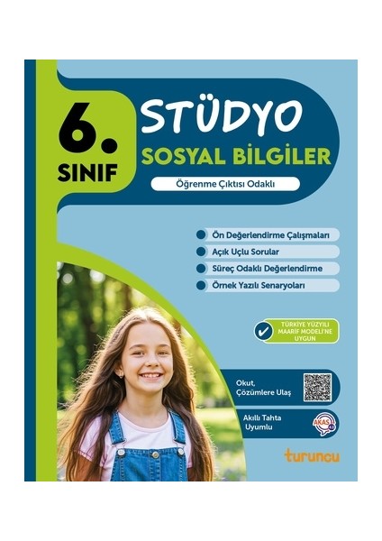 6 .sınıf Sosyal Bilgiler Tudem Dinamik Serisi Set - Maarif Modeli Müfredat
