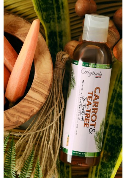 Originals By Africa’s Best Carrot & Tea-Tree Saç ve Cilt Için Bakım Yağı 177ML fiyatları